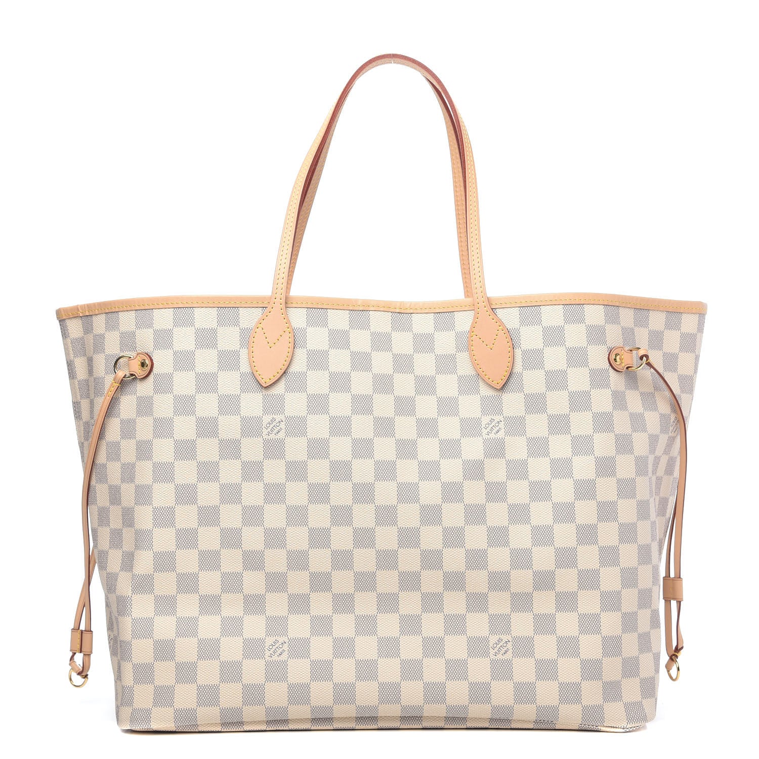 Louis Vuitton Damier Azur Neo Neverfull GM Rose Ballerine 1 of 10