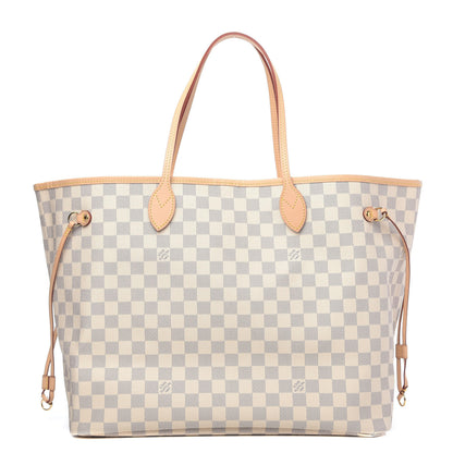 Louis Vuitton Damier Azur Neo Neverfull GM Rose Ballerine 1 of 10