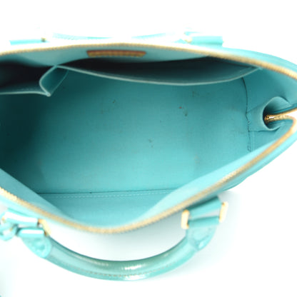 Louis Vuitton Vernis Alma PM Blue Lagon 5 of 9