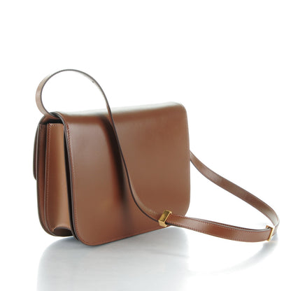 Celine Box Calfskin Medium Classic Box Flap Bag Camel 3 of 7