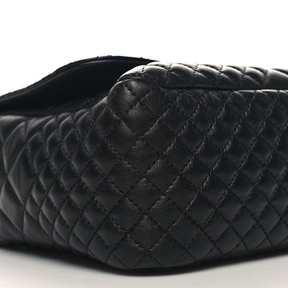 Versace Nappa Quilted Icon Shoulder Bag Black 7 of 9