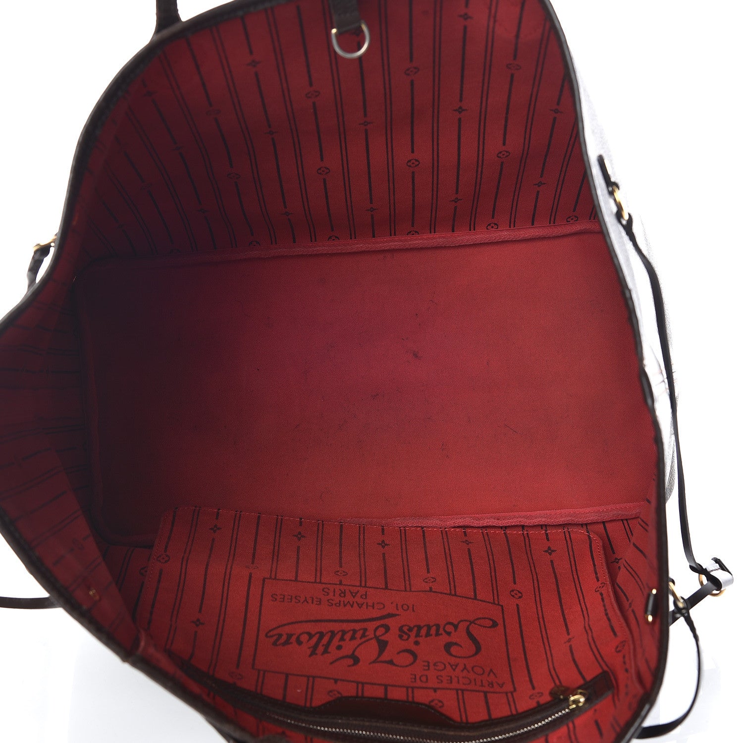 Louis Vuitton Damier Ebene Neverfull GM 5 of 25
