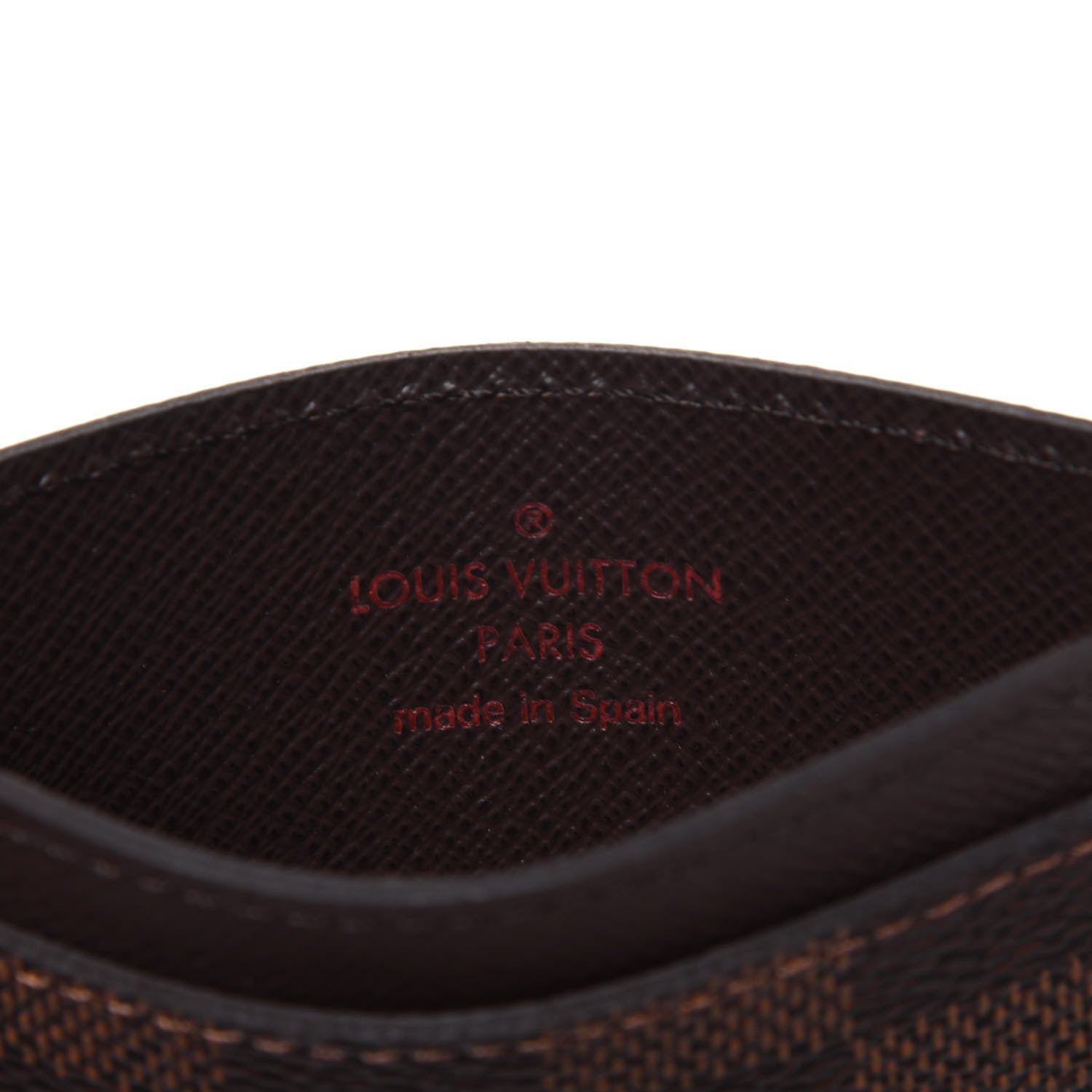 Louis Vuitton Damier Ebene Card Holder 6 of 8