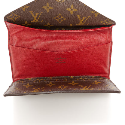 Louis Vuitton Monogram Josephine Wallet Red 5 of 10