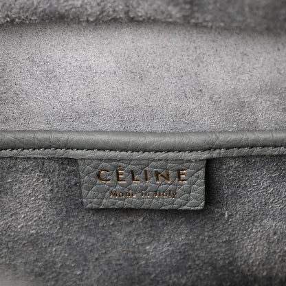 Celine Baby Drummed Calfskin Nano Luggage Kohl 5 of 9