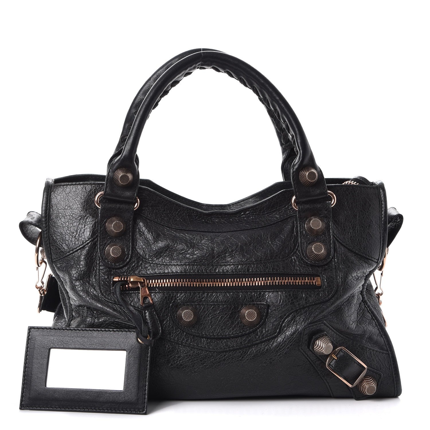 Balenciaga Agneau Giant 21 Rose Gold Hardware City Black 1 of 12