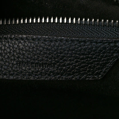 Celine Drummed Calfskin Micro Luggage Black 6 of 16