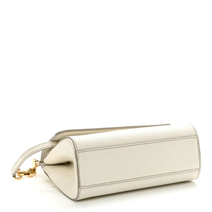 Dolce & Gabbana Dauphine Small Miss Sicily Satchel White 4 of 17