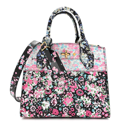 Louis Vuitton Calfskin Liberty Rose Mini City Steamer 1 of 13