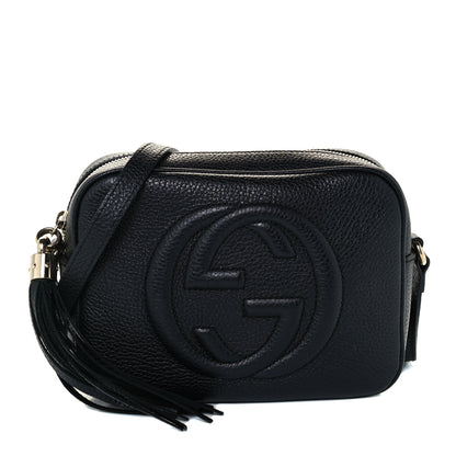 Gucci Pebbled Calfskin Small Soho Disco Bag Black 1 of 11