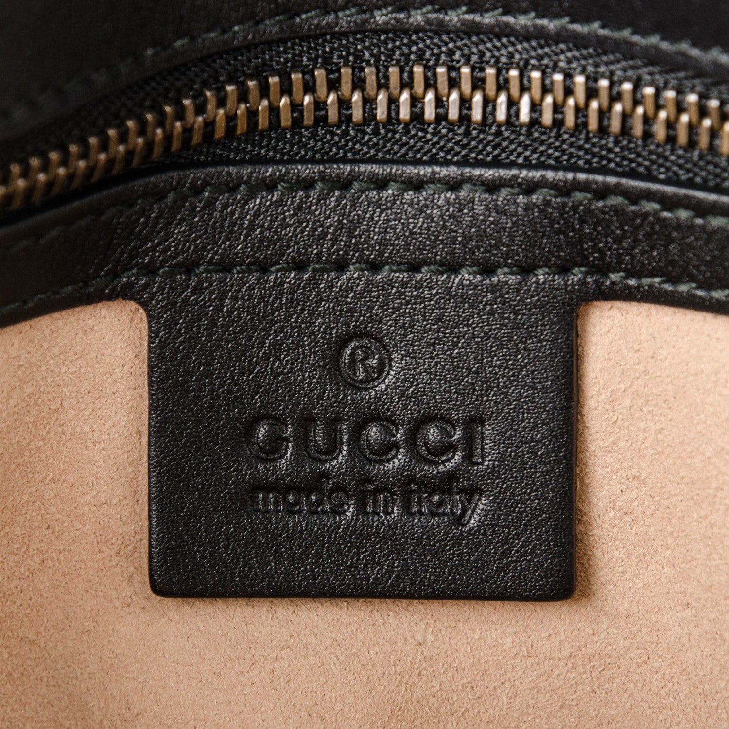 Gucci Calfskin Matelasse Small GG Marmont Shoulder Bag Black 6 of 7