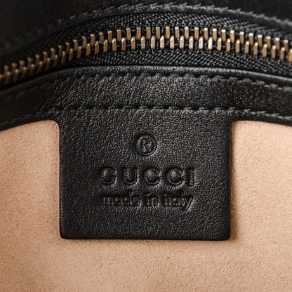 Gucci Calfskin Matelasse Small GG Marmont Shoulder Bag Black 6 of 7