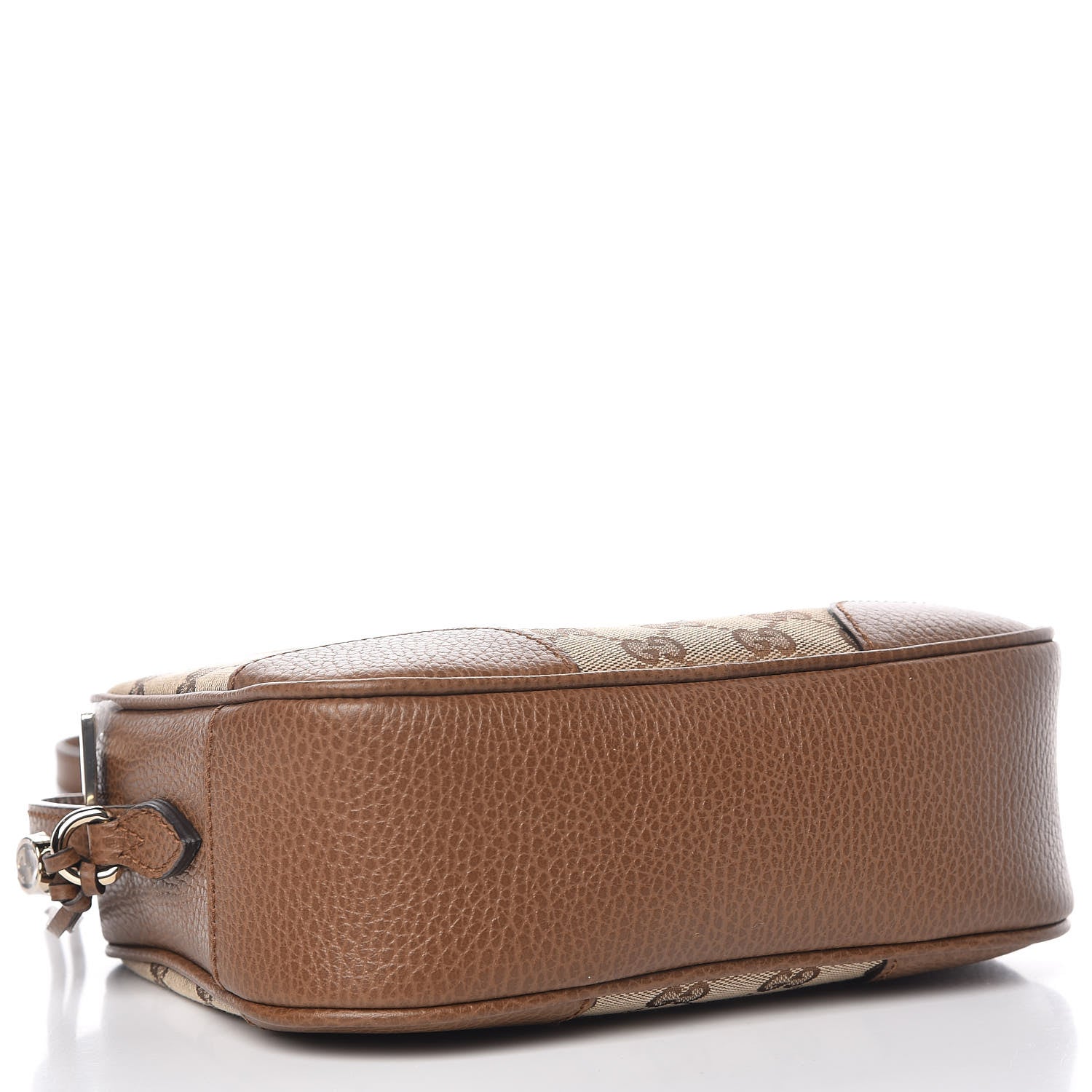 Gucci Monogram Mini Bree Messenger Bag Beige Tabacco 4 of 10