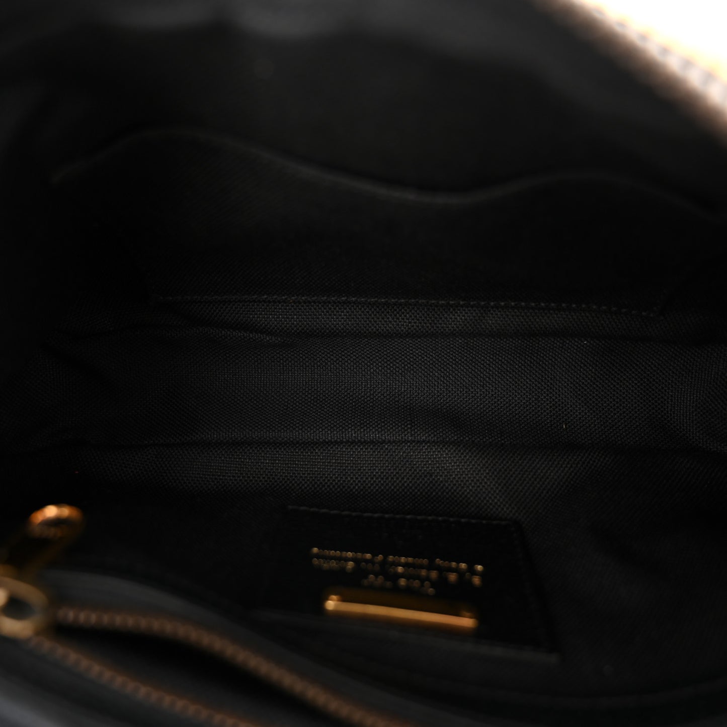Textured Dollar Calfskin Music is Mine Belt Bag 95 38 Crop Multicolor Black