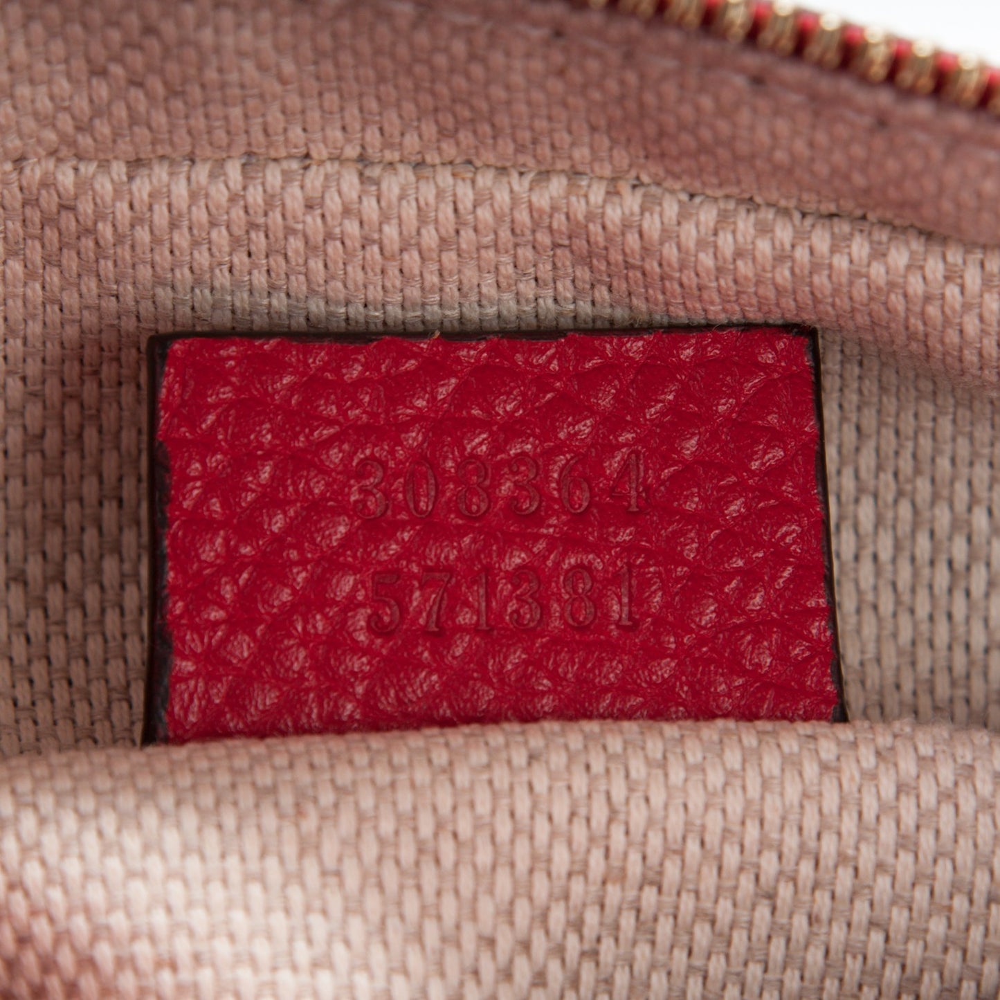 Pebbled Calfskin Small Soho Disco Bag Tabasco Red