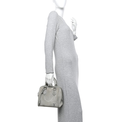 Louis Vuitton Suede Cubic Illusion Speedy Cube PM Grey 2 of 9