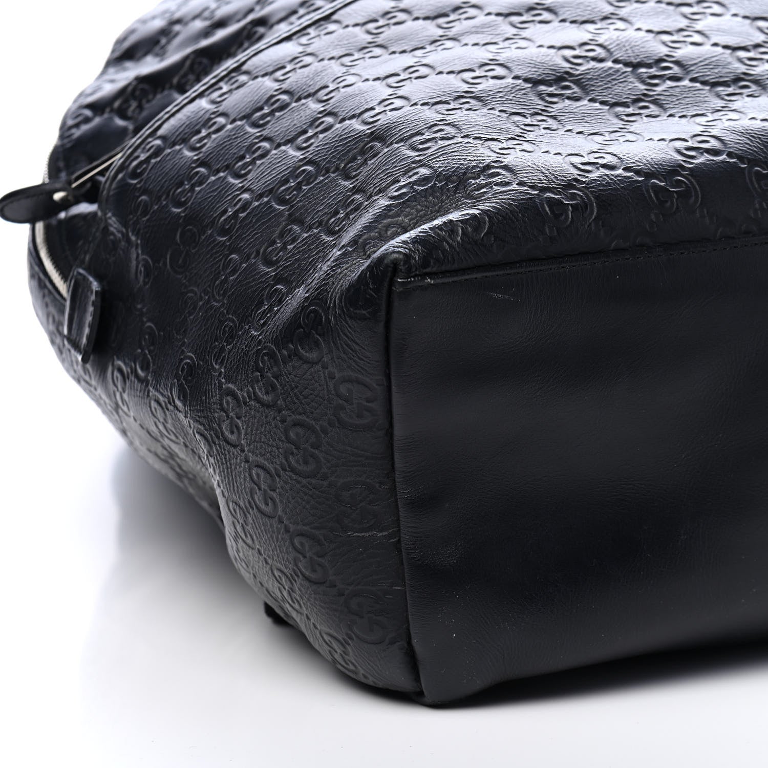 Gucci Guccissima Classic Backpack Black 7 of 8