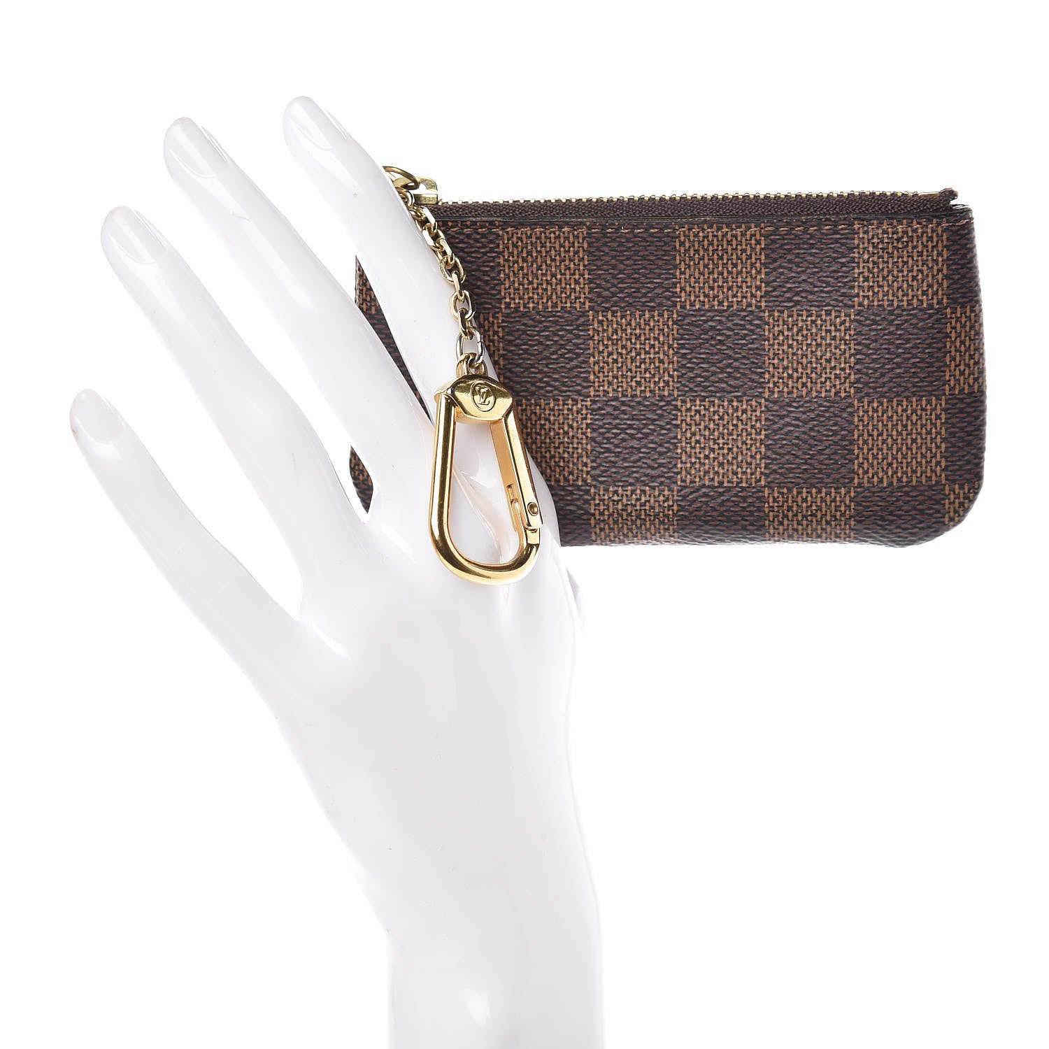 Louis Vuitton Damier Ebene Key Pouch 2 of 7