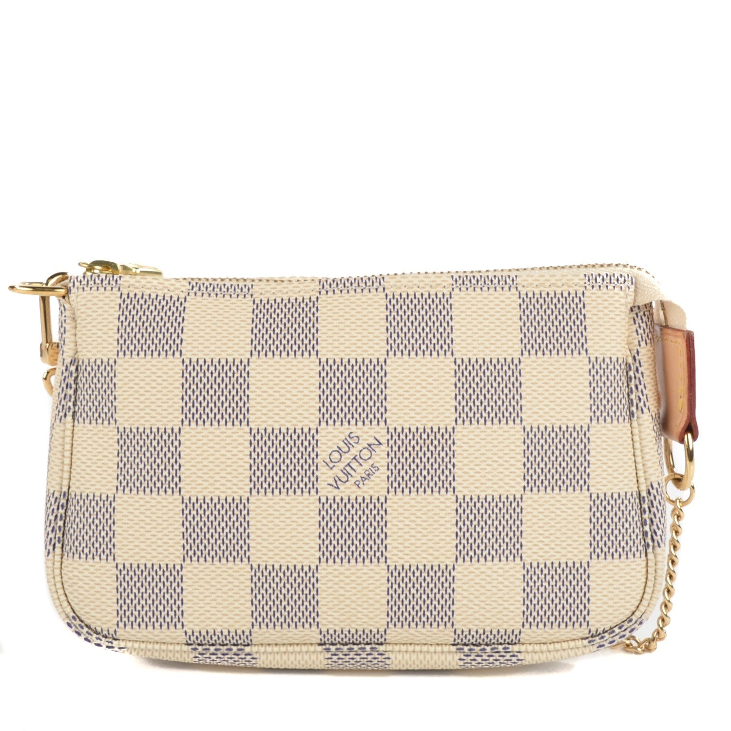 Louis Vuitton Damier Azur Mini Pochette Accessories 1 of 8
