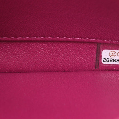 Chanel Lambskin Quilted Small Trendy CC Dual Handle Bag Dark Pink 7 of 11