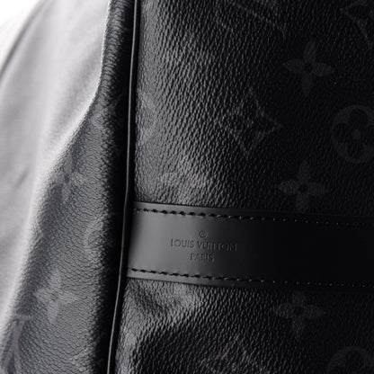 Louis Vuitton Monogram Eclipse Keepall Bandouliere 55 7 of 10