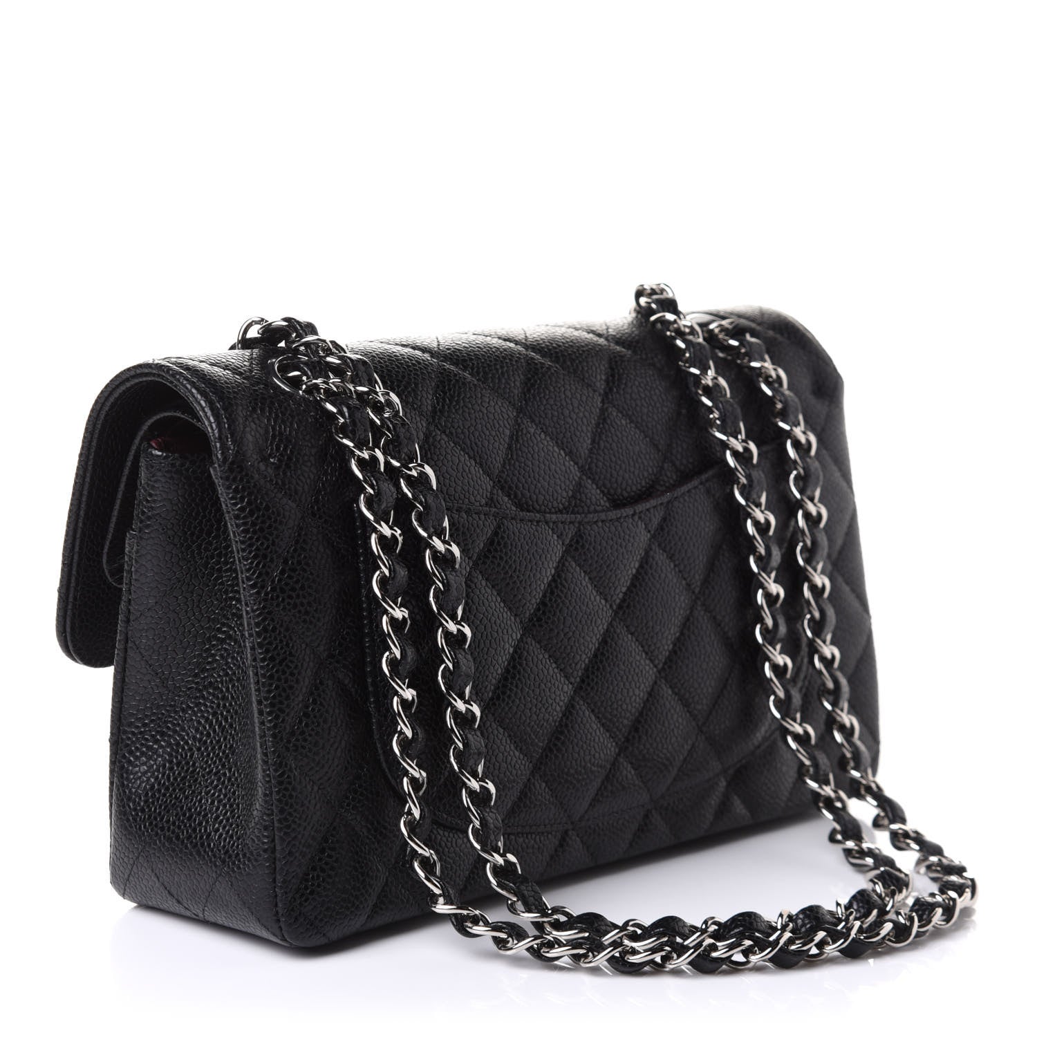 Chanel Caviar Quilted Small Double Flap Black 3 of 11