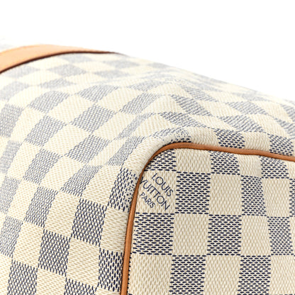 Louis Vuitton Damier Azur Keepall Bandouliere 45 20 of 22