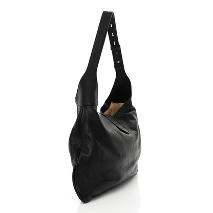 Gucci Goatskin Monochrome Large Aphrodite Shoulder Bag Black 3 of 10