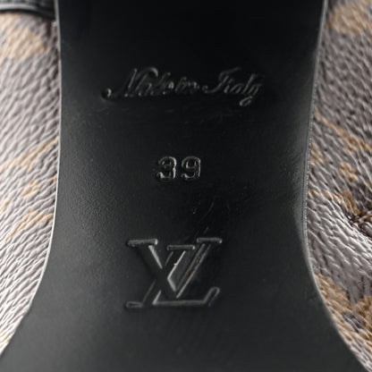 Louis Vuitton Patent Calfskin Monogram Star Trail Ankle Boots 39 Black 7 of 10
