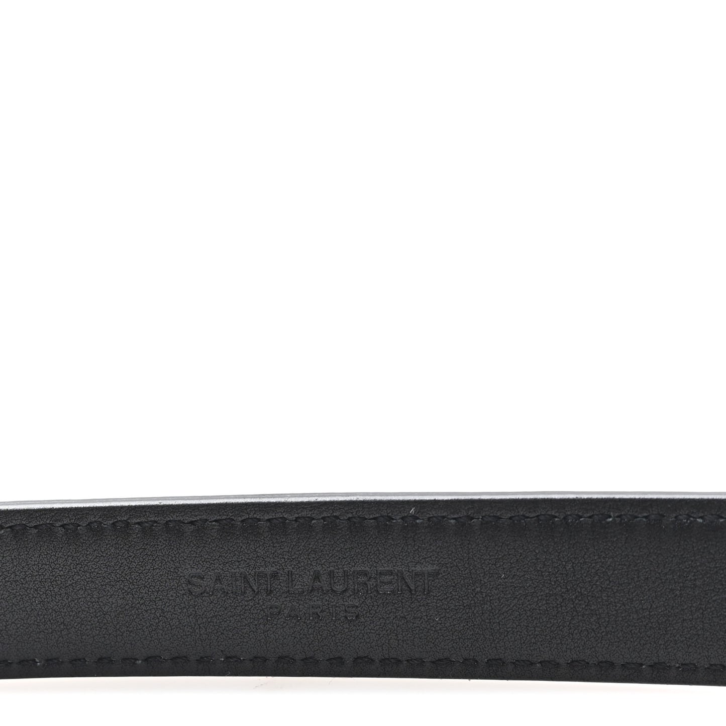 Calfskin Monogram Cassandre Thin Square Buckle Belt 70 28 Black