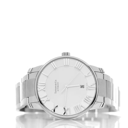 Tiffany Stainless Steel 42mm Atlas Automatic Watch 3 of 6