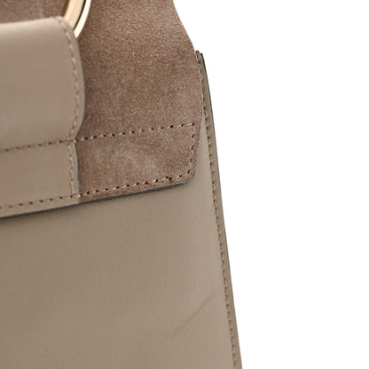 Chloe Suede Calfskin Mini Faye Bracelet Bag Motty Grey 11 of 11