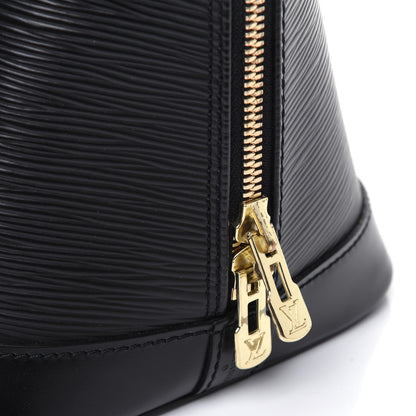 Louis Vuitton Epi Alma PM Black 12 of 16
