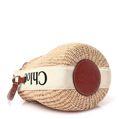 Chloe Natural Woven Fiber Small Woody Basket 4 of 15