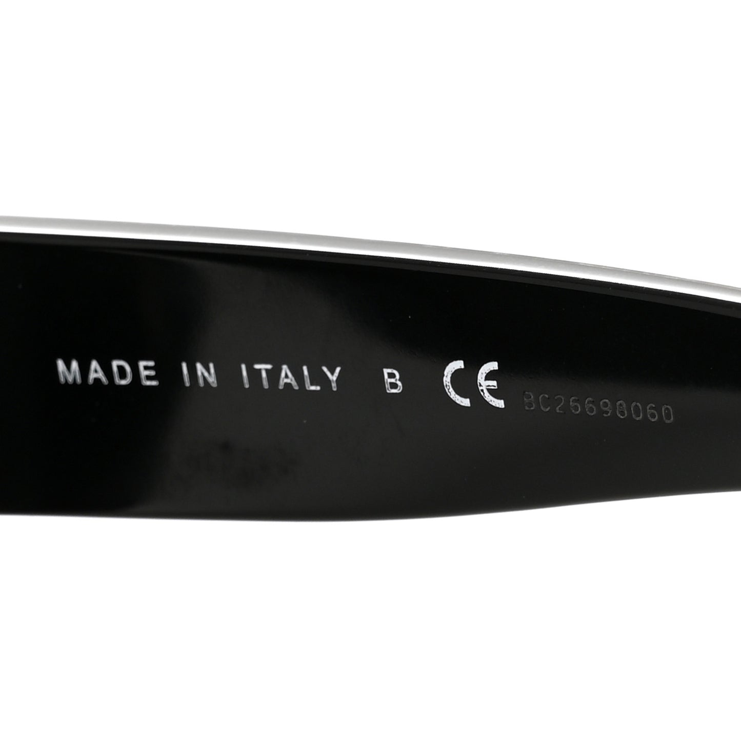 Acetate Pantos Sunglasses 5433-A Black