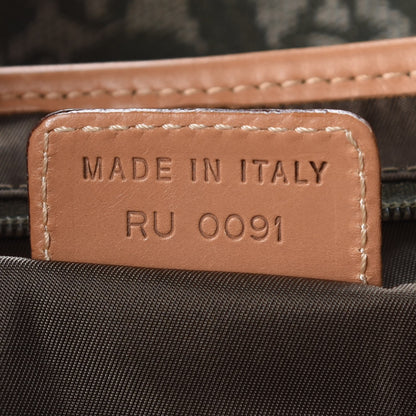 Christian Dior Monogram Saddle Bag Green 7 of 7
