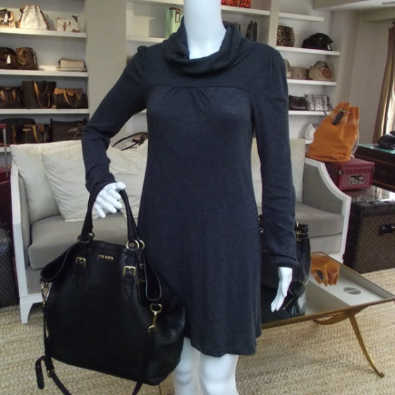 Prada Cervo Antik Bauletto Black 2 of 12
