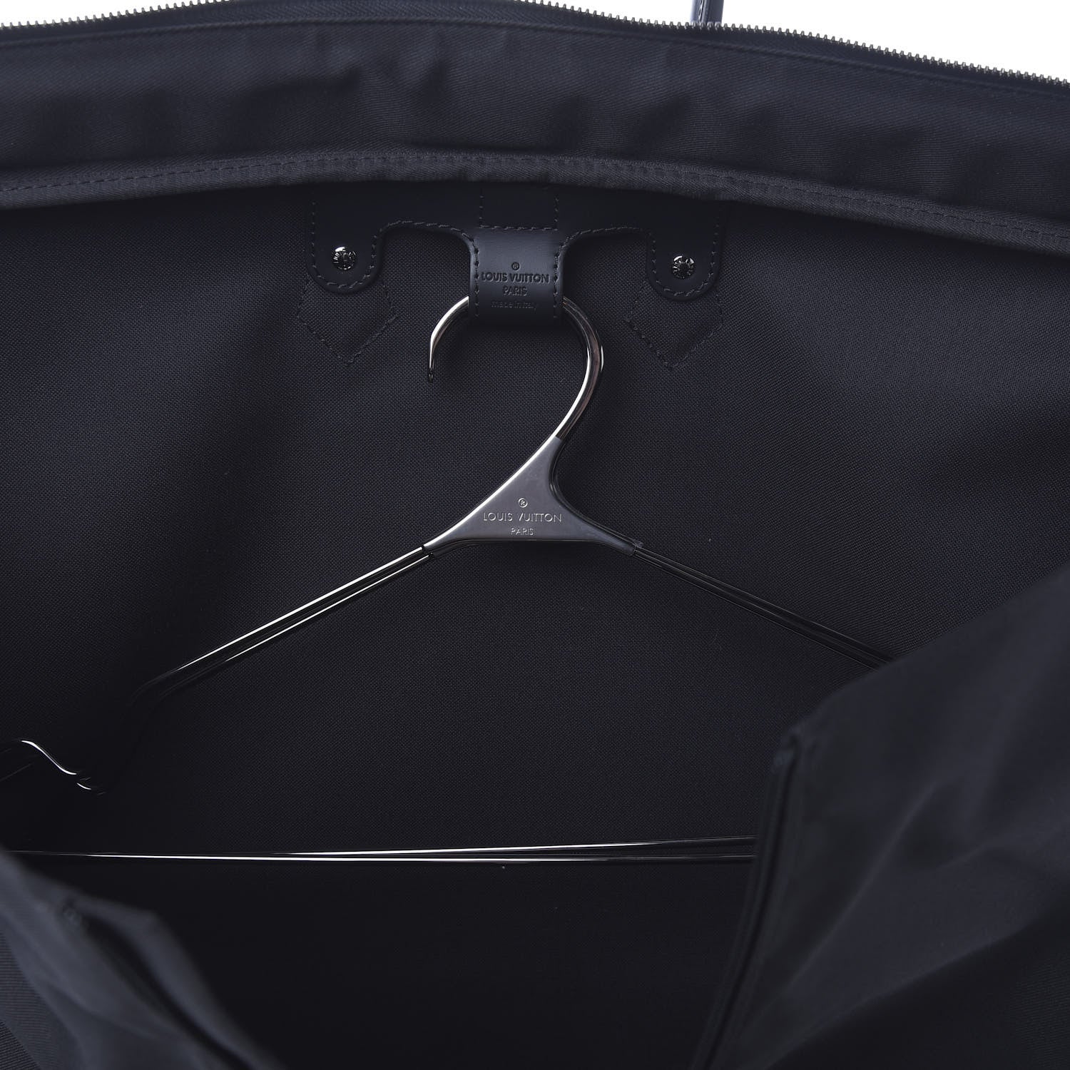Louis Vuitton Monogram Eclipse Garment Cover 2 Hangers 5 of 11
