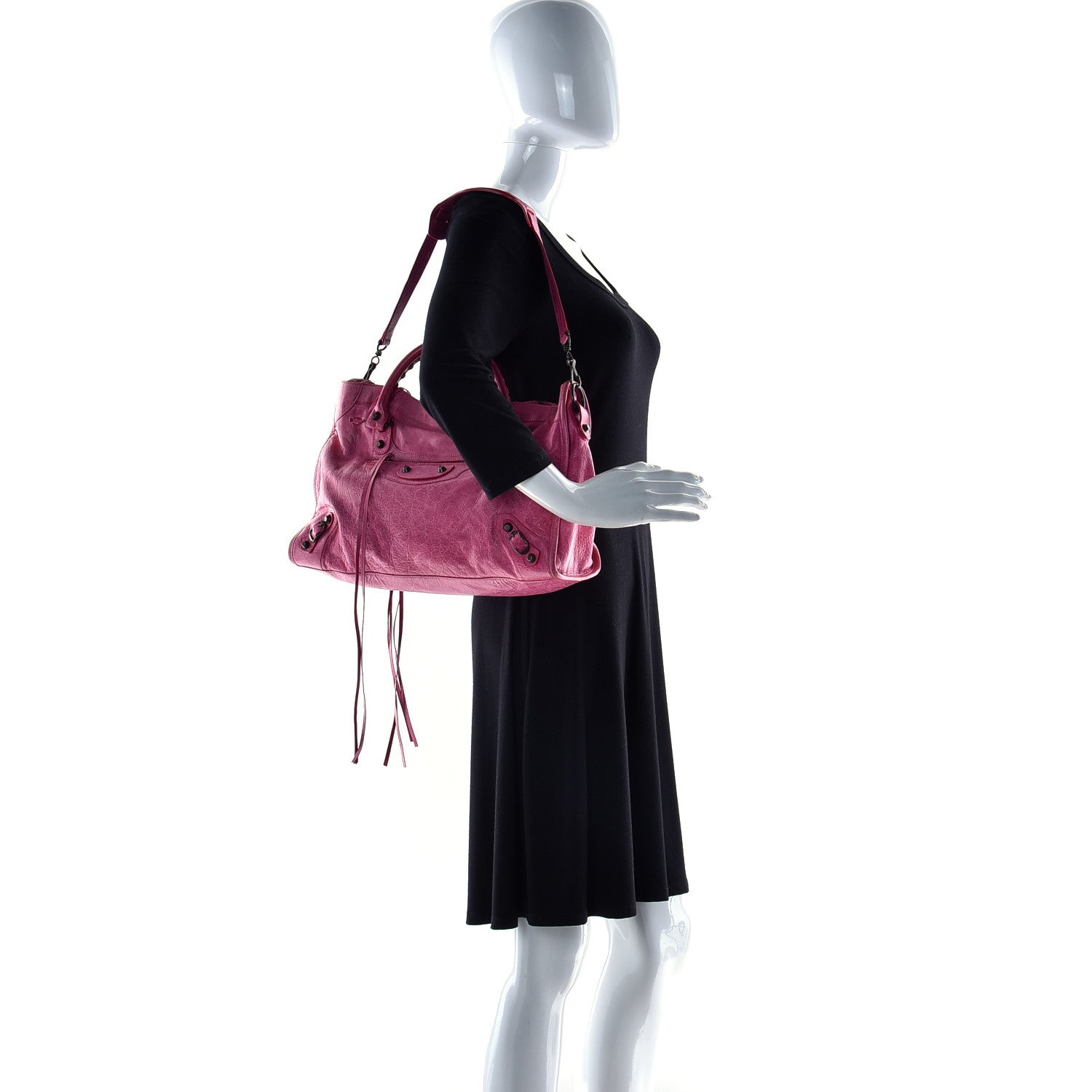 Balenciaga Agneau Classic Hardware City Sorbet 2 of 21
