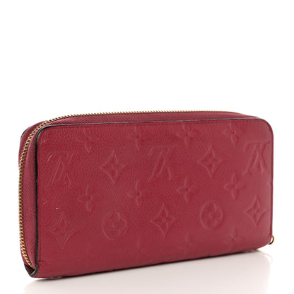 Louis Vuitton Empreinte Zippy Wallet Raisin 3 of 8