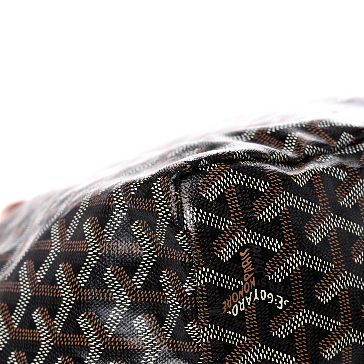 Goyard Goyardine Saint Louis GM Black Gold 9 of 12