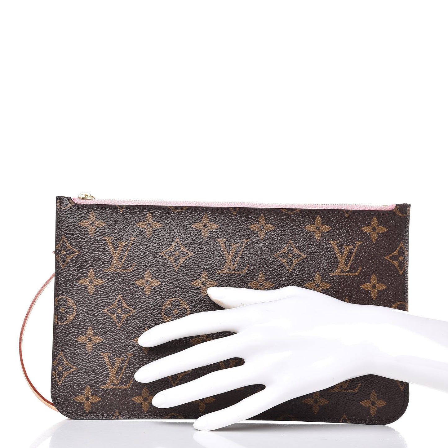 Monogram Neverfull MM GM Pochette Sugar Pink