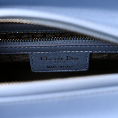 Christian Dior Lambskin Cannage Medium Lady Dior Light Blue 6 of 10