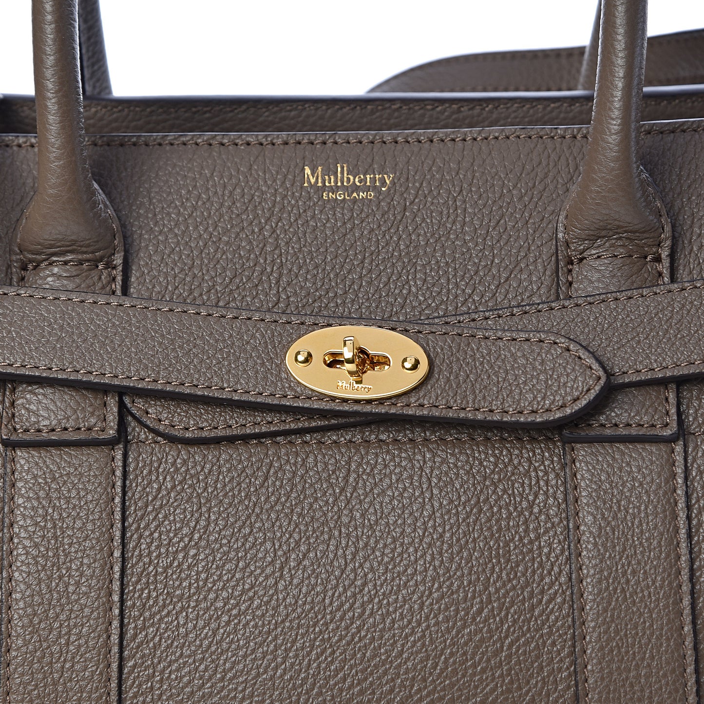 Classic Grain Small Bayswater Zip Tote Clay