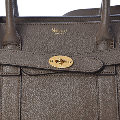 Mulberry Classic Grain Small Bayswater Zip Tote Clay 9 of 9