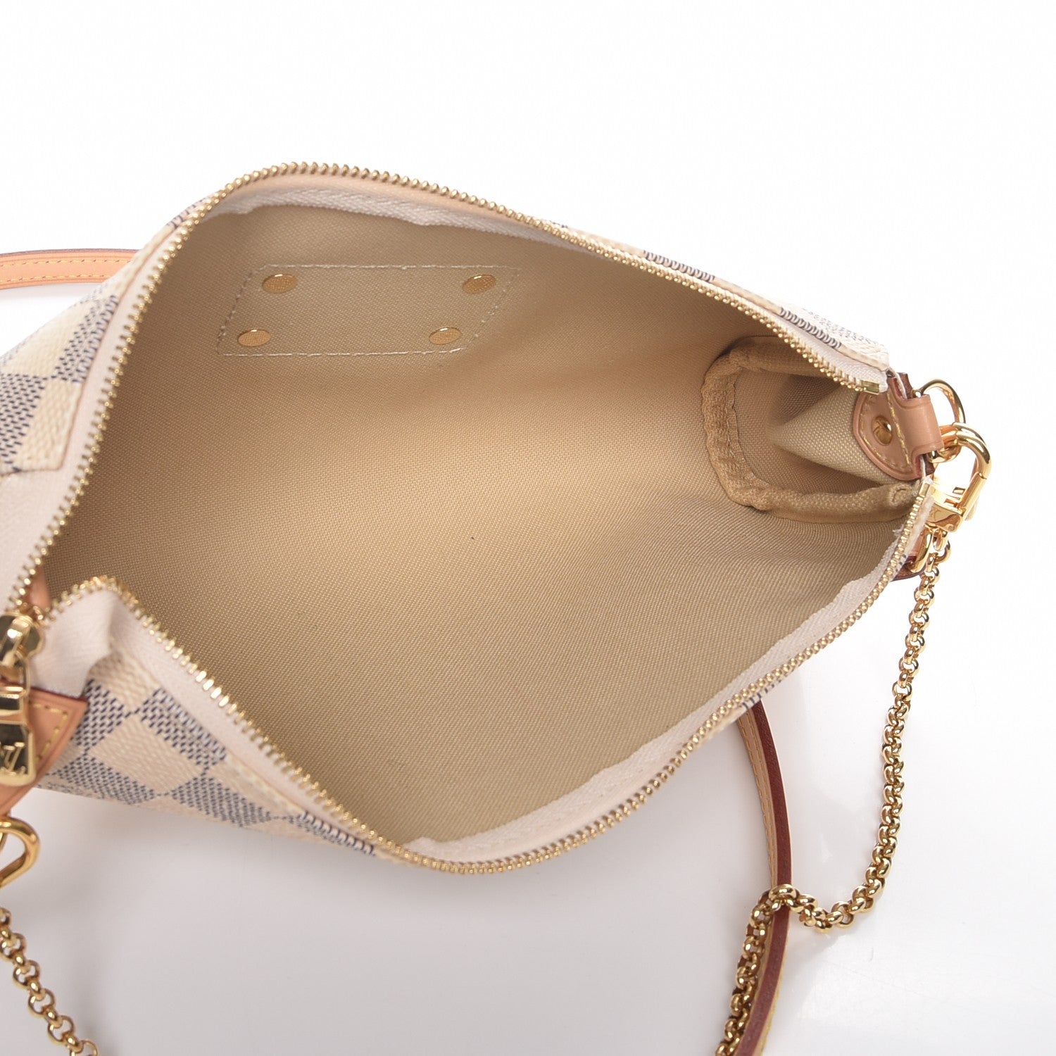 Louis Vuitton Damier Azur Eva Clutch 5 of 7