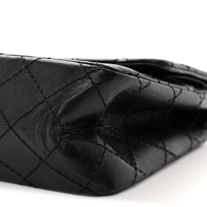 Chanel Aged Calfskin Quilted 2.55 Reissue 225 Flap So Black 10 of 12