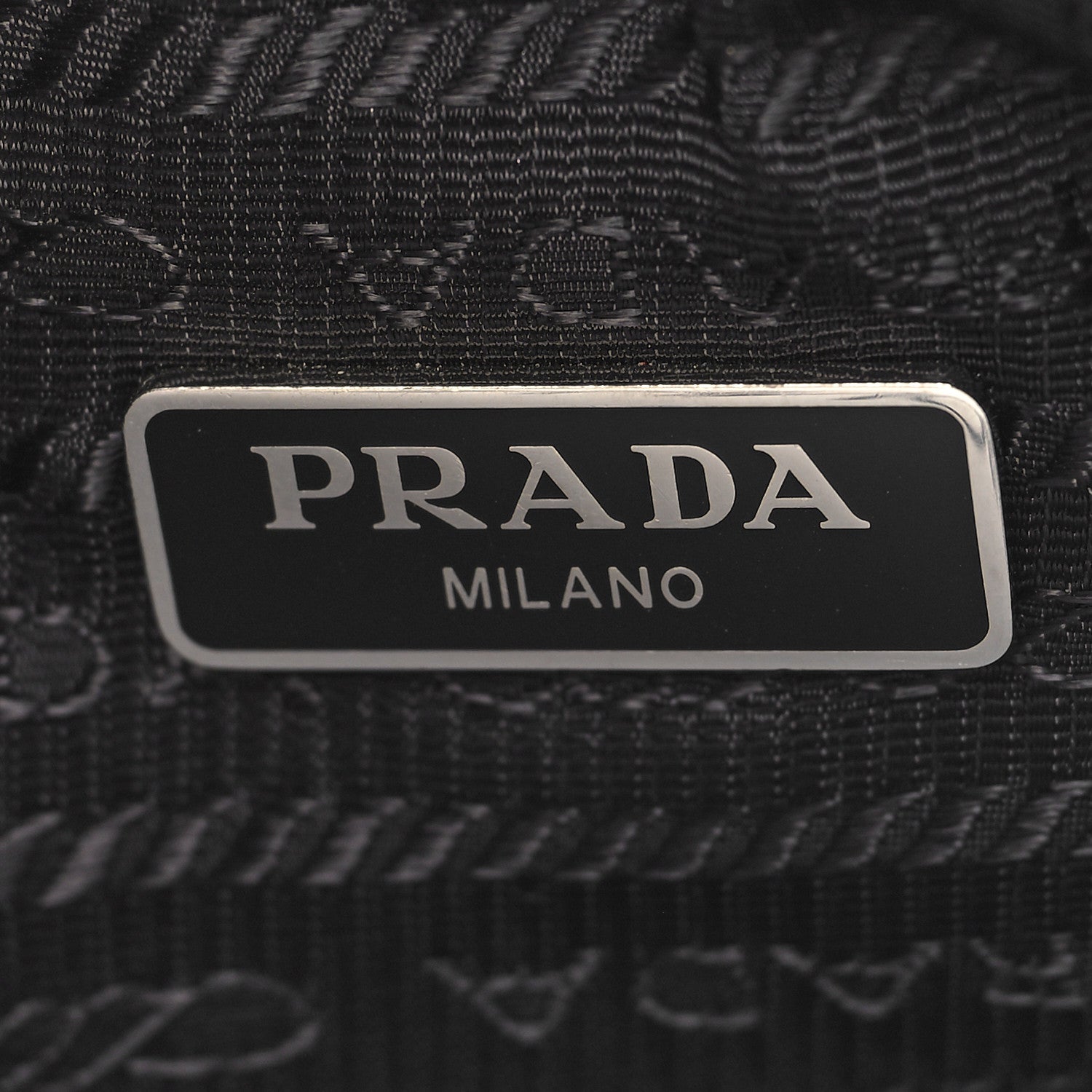 Prada Nylon Re-Edition 2005 Shoulder Bag Black 6 of 9