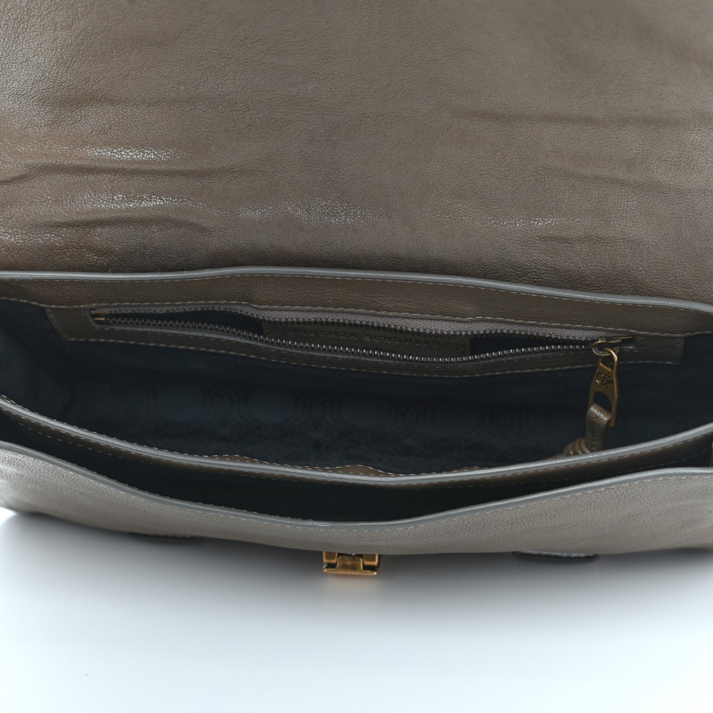 Lambskin PS1 Pochette Clutch Smoke