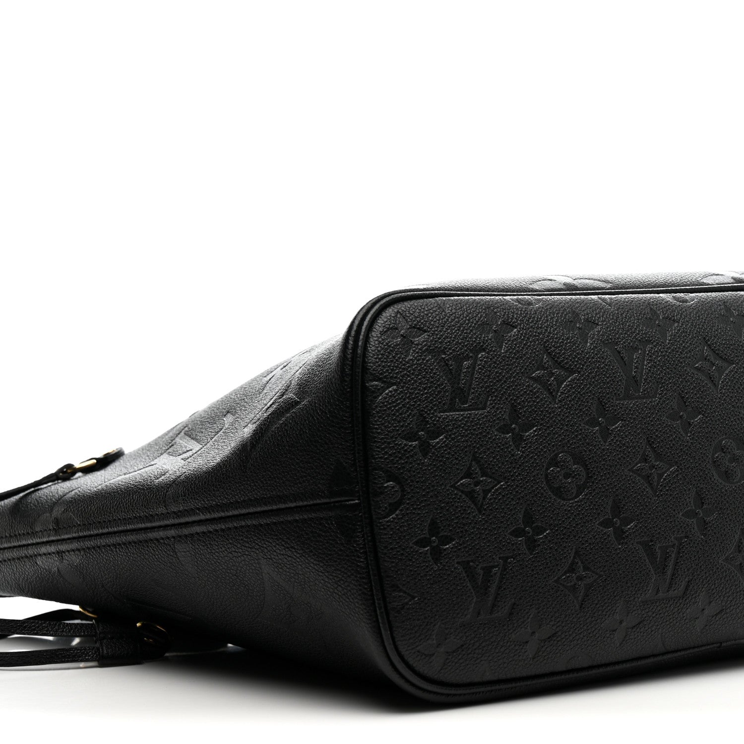 Louis Vuitton Empreinte Monogram Giant Neverfull MM Black 9 of 10